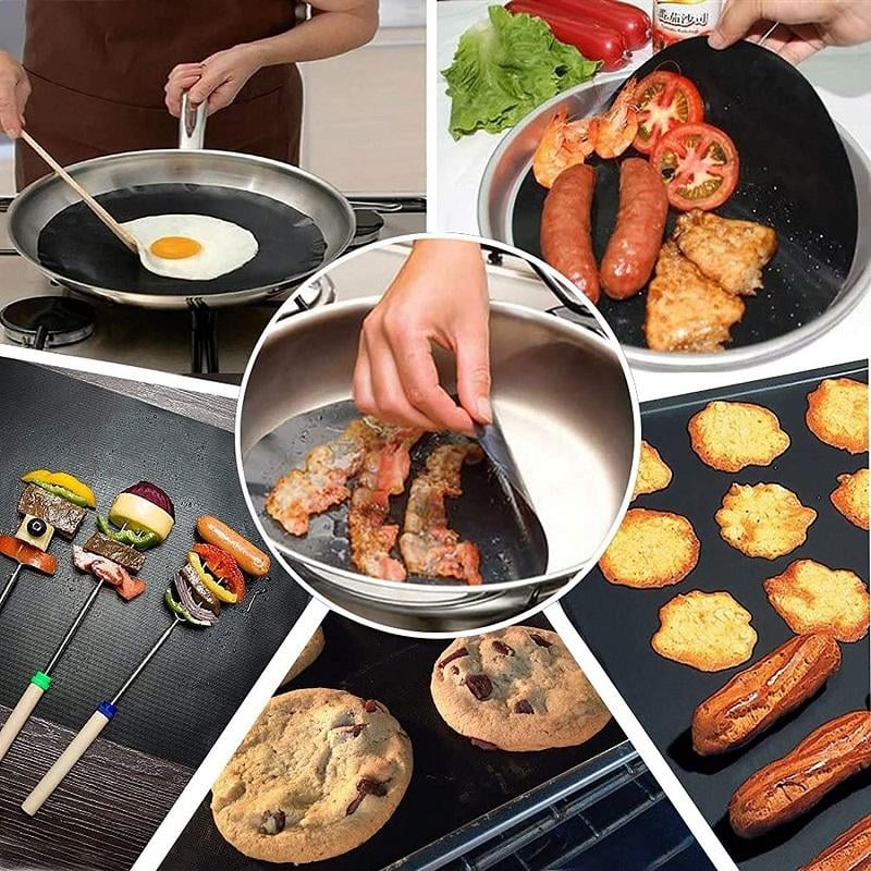 EasyGrill | Non-Stick BBQ-mattor med skärlåda Set