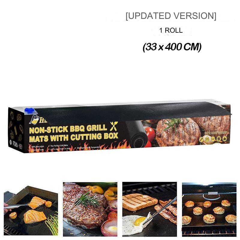 EasyGrill | Non-Stick BBQ-mattor med skärlåda Set