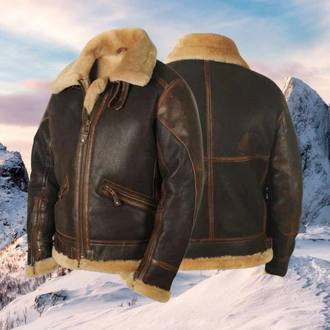 Leonardo™ | Leder Fliegerjacke