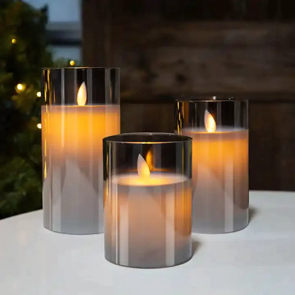 TwinkleCandle™ | Realistisches flammenloses Kerzenset