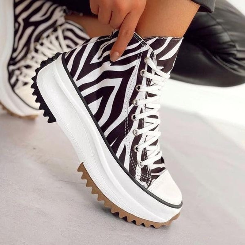 Hannah Elevated Ankle Sneakers