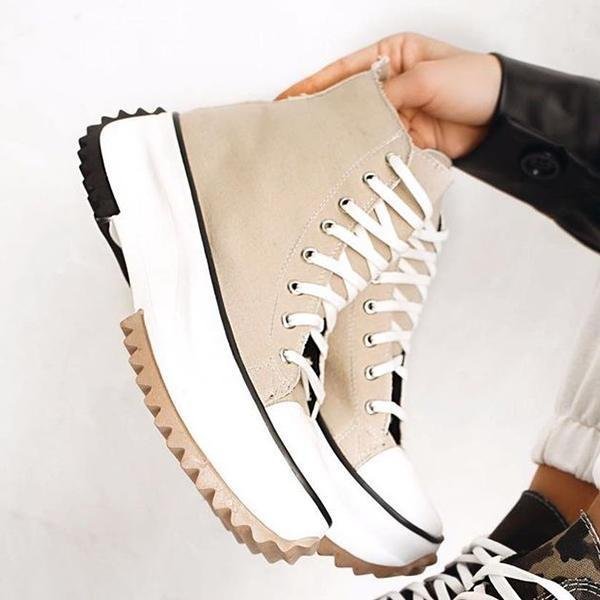 Hannah Elevated Ankle Sneakers