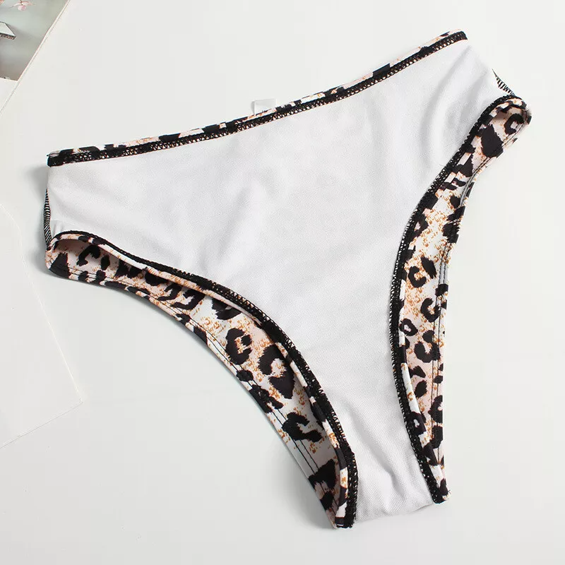 Sexy Leopard Patchwork Bikini